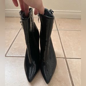 Public Desire brand boot heels. Size 5